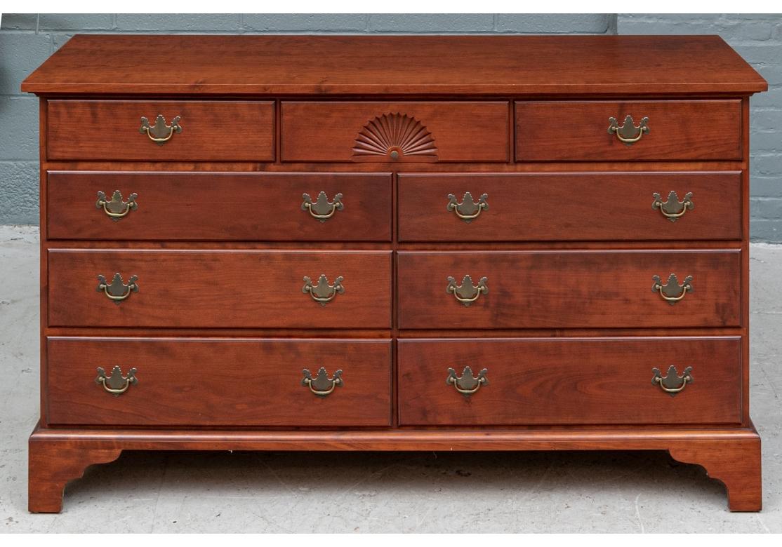 Country Eldred Wheeler 18th C. Style Chest of Drawers