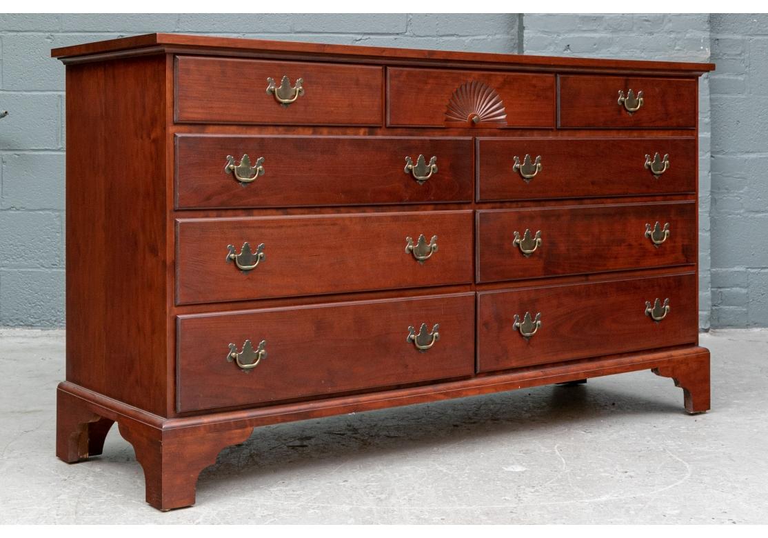 20th Century Eldred Wheeler 18th C. Style Chest of Drawers