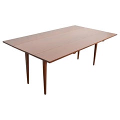 Eldred Wheeler Early American Shaker Cherry Wood Dining Table, Newly Refinished
