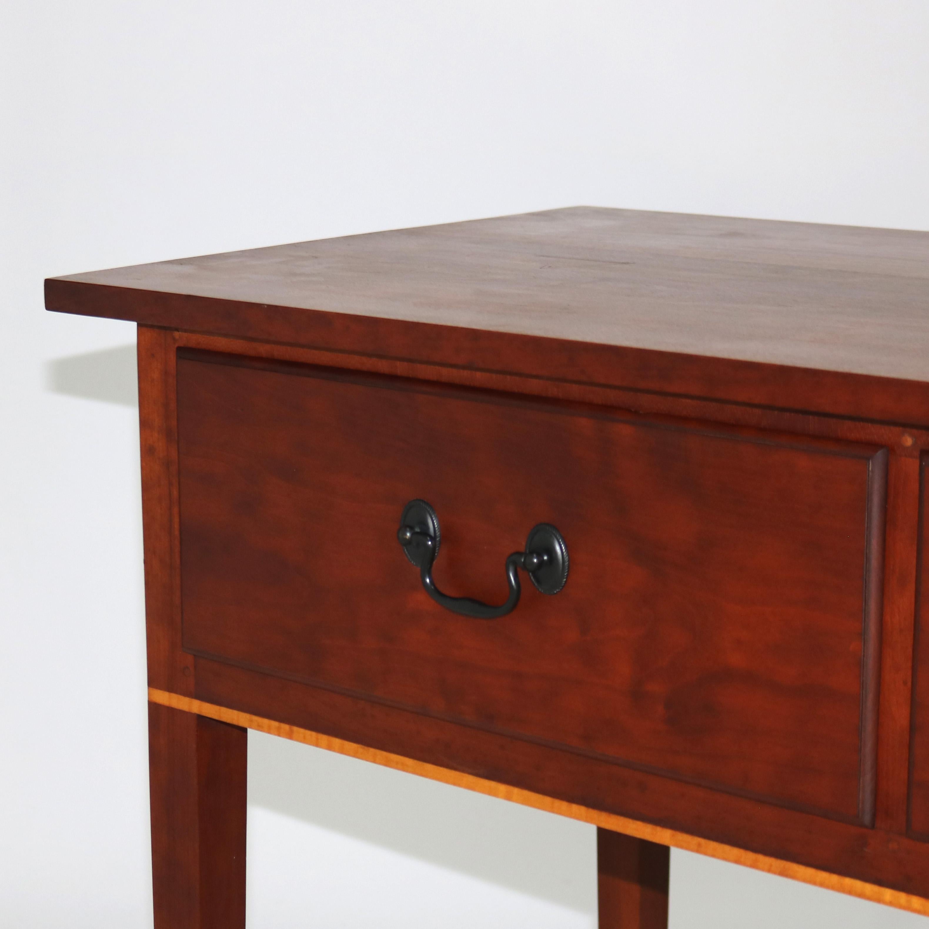 20th Century Eldred Wheeler Hepplewhite Cherry Huntboard Server 20thC