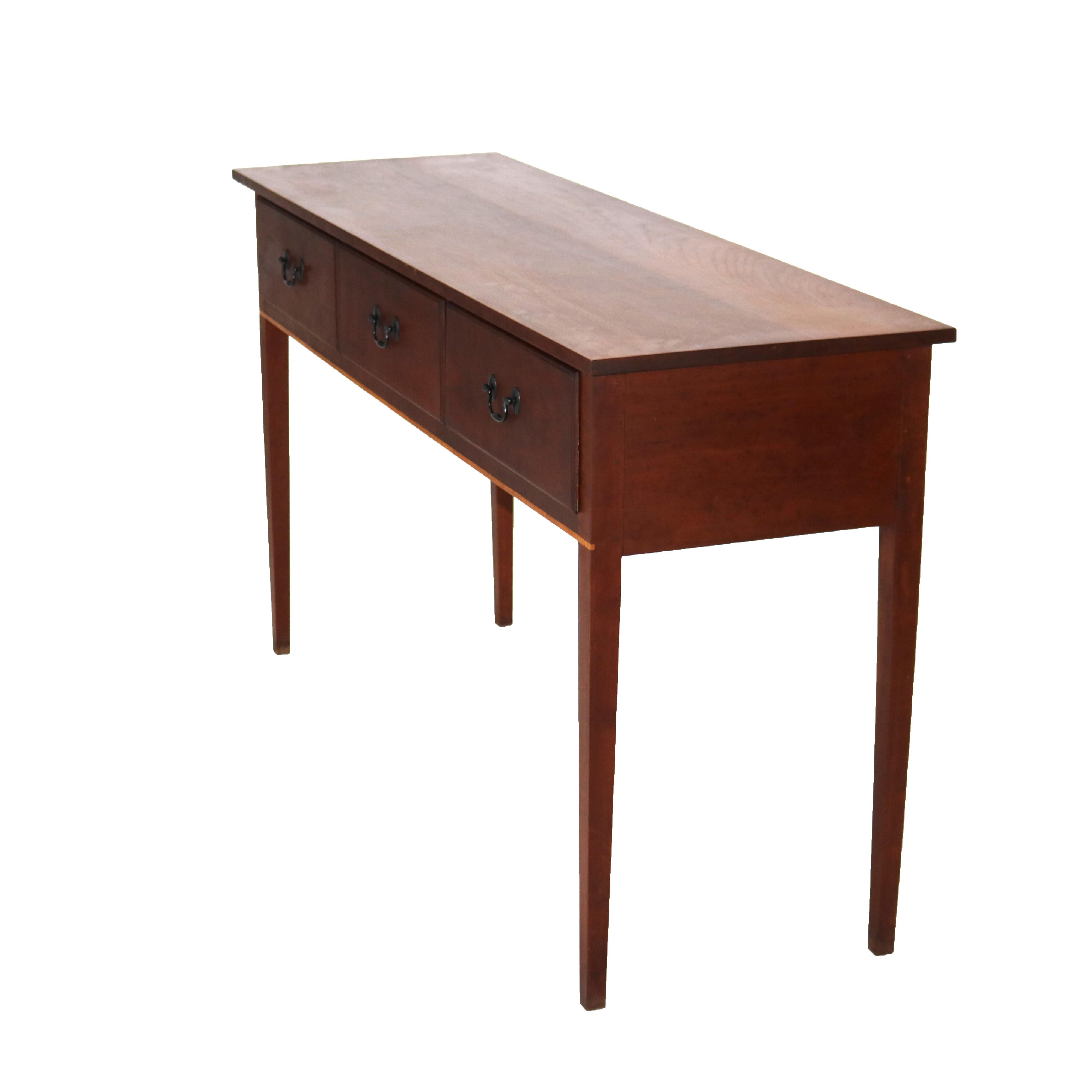 Eldred Wheeler Hepplewhite Cherry Huntboard Server 20thC 3