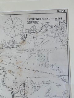 Eldridge Chart of Nantucket Sound – West, circa 1920