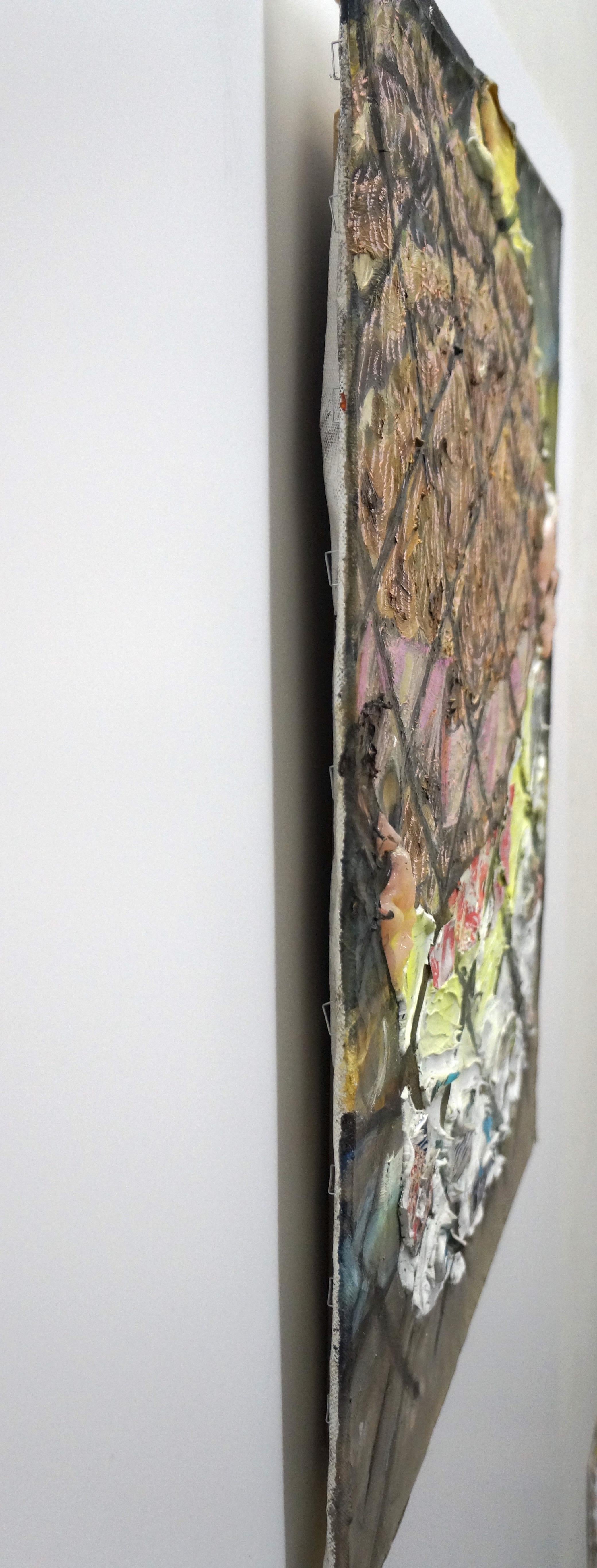 NANETTE (Espalda con Valla) - Eleanor Aldrich - Figura - Textura - Contemporáneo 2