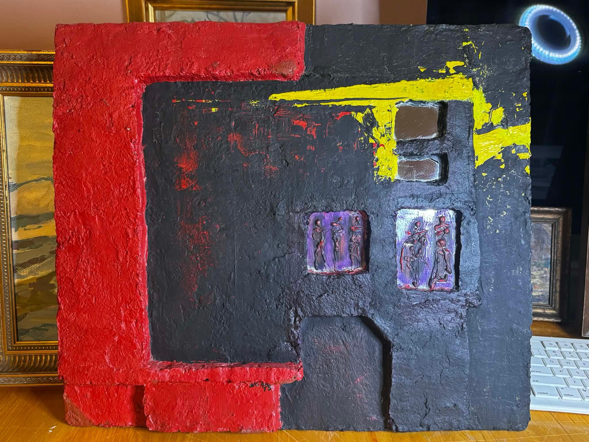 4 Views with Light - Mixed Media Art by Eleanor Burnette