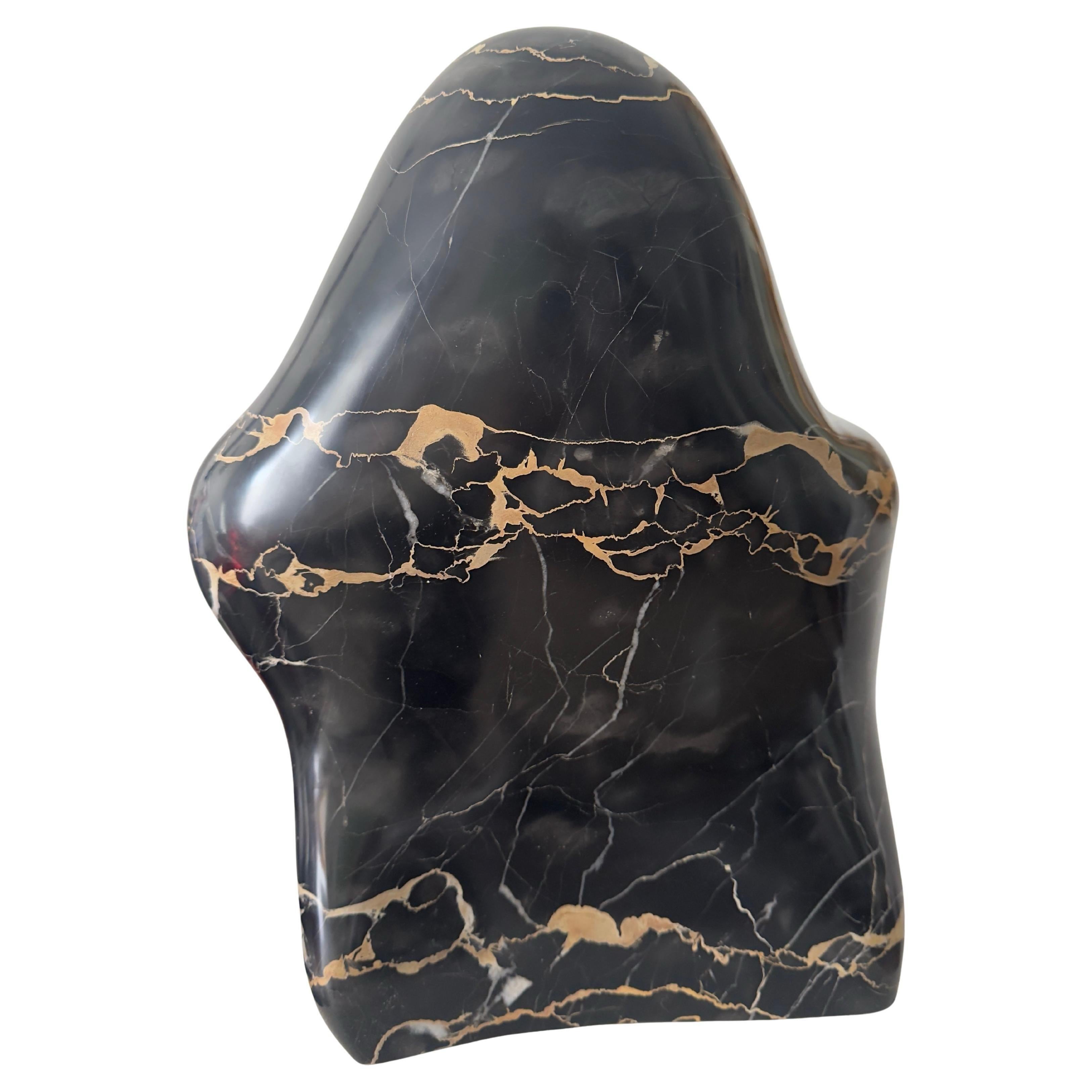 Untitle Black Marble Sculpture For Sale 5