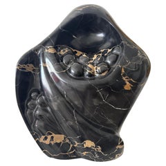 Untitle Black Marble Sculpture