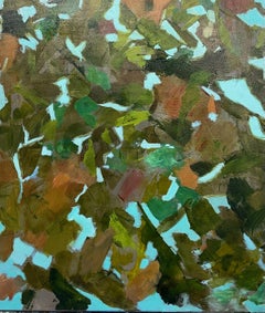 Autumn Gathering   Acrylic on Canvas  Contemporary  Abstract    36" x 24" Water