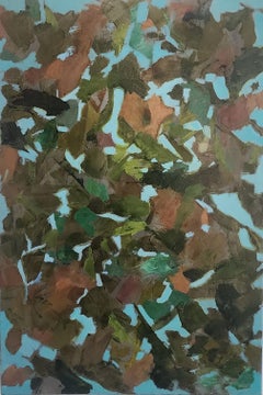 Reunión de otoño   Acrílico sobre lienzo  Contemporáneo  Resumen    36" x 24" Agua