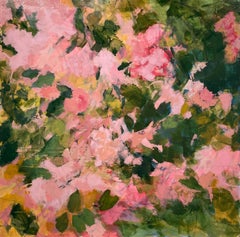 Azalea Profusion  48" x 48"  Acrylic on Canvas Floral Gardens Azalea Trail