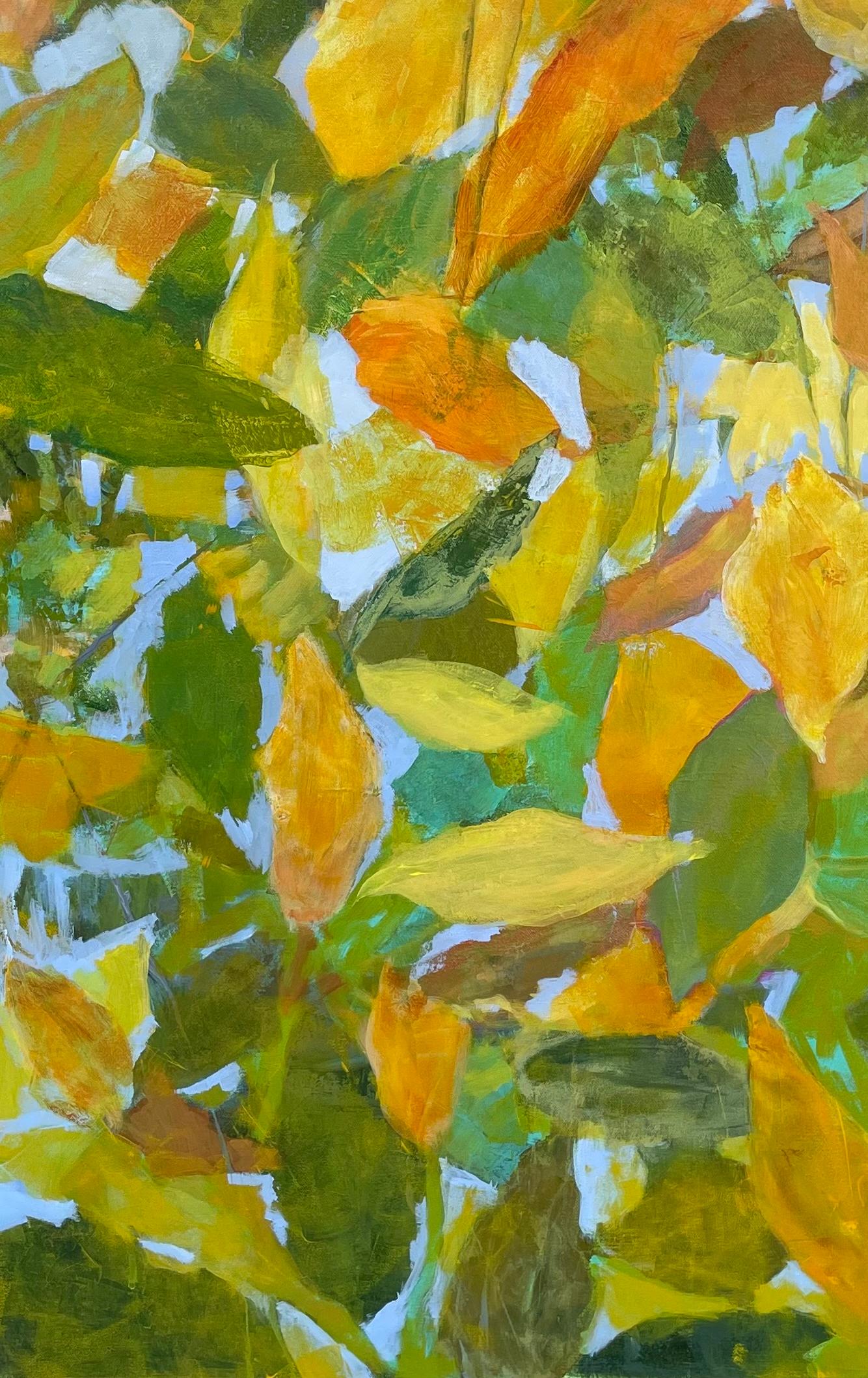 Glades d'Est n°7  Acrylique sur toile  Contemporain  Résumé    36