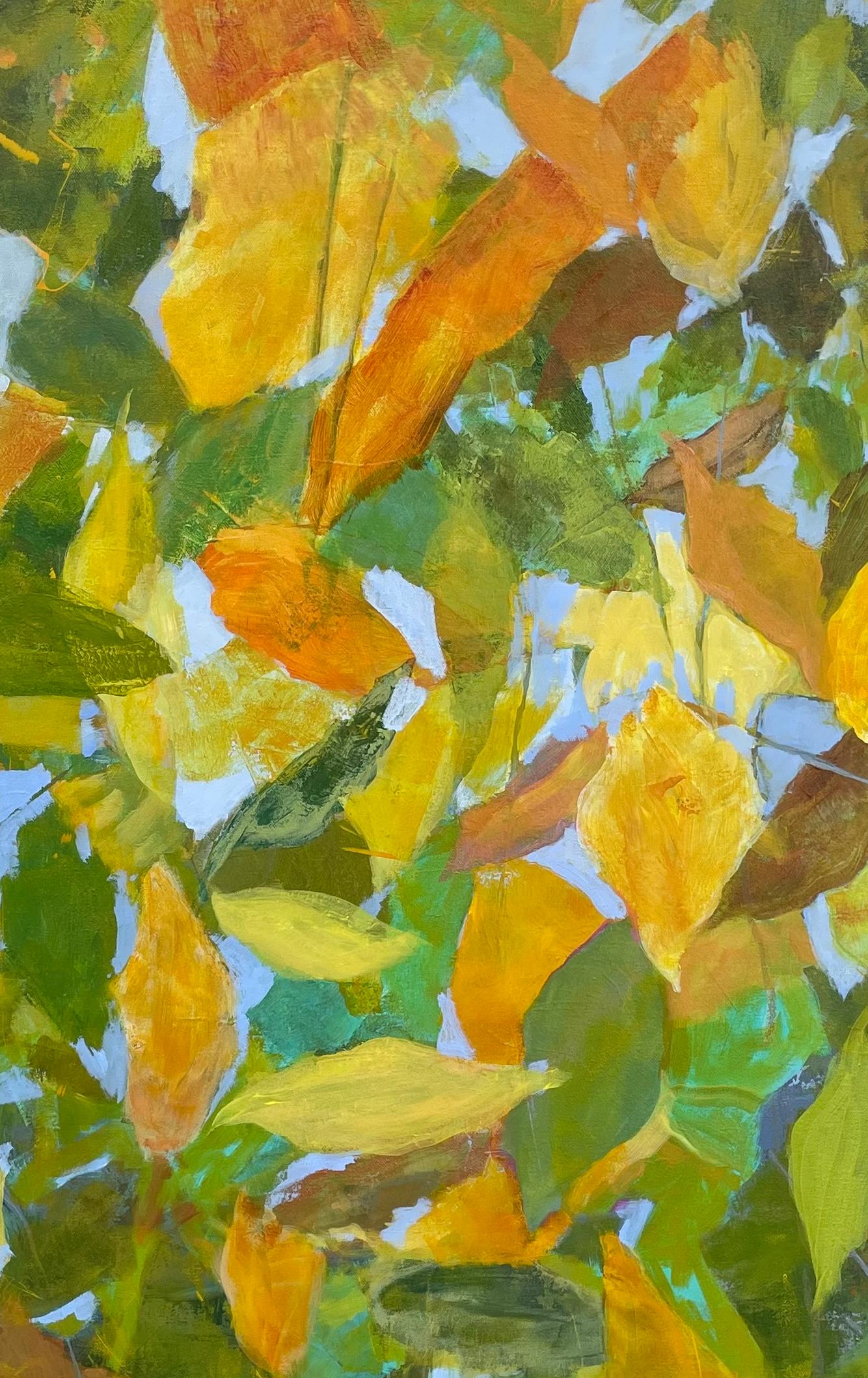 Glades d'Est n°7  Acrylique sur toile  Contemporain  Résumé    36