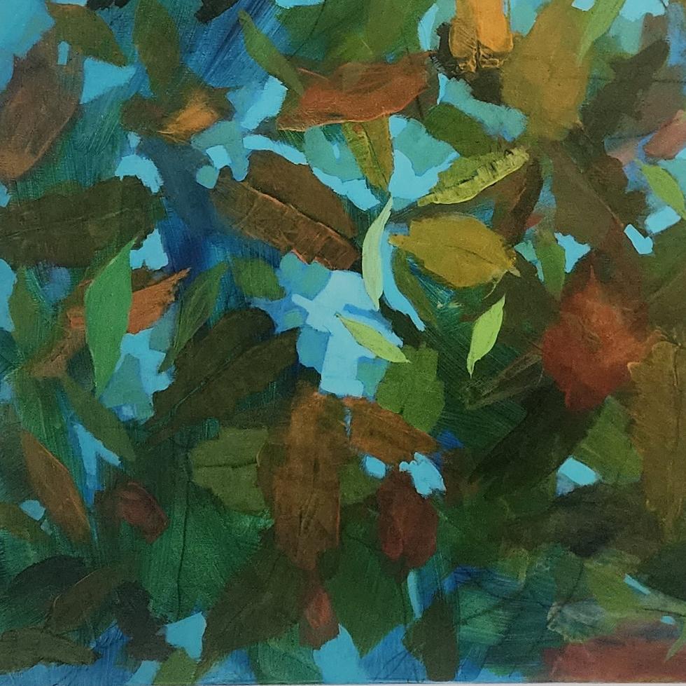  Glades orientales VIII Acrílico sobre lienzo  Abstracto contemporáneo    30