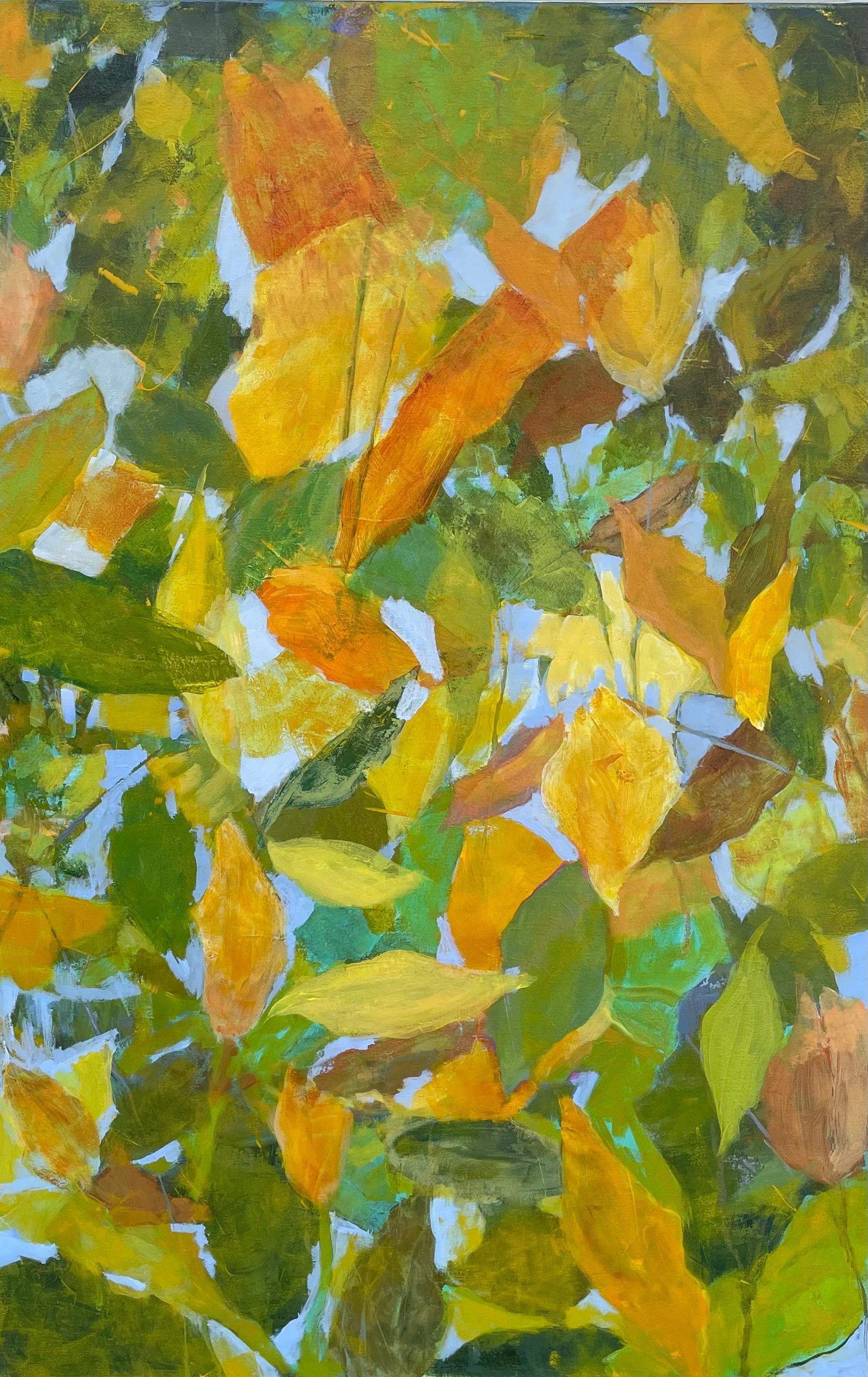 Florabundance   Acrylic on Canvas  Contemporary  Abstract  40