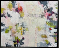 So Many Questions , Acrylic, Abstract, 24x30, Variety of Colors , Framed