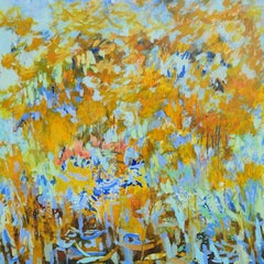 Woodland Waltz  Abstract Landscape Bright  Colors   New Work 2025