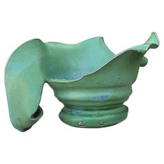 Eleanor Myers Sculptural Modern Ceramic Vase, Oregon, 1990's