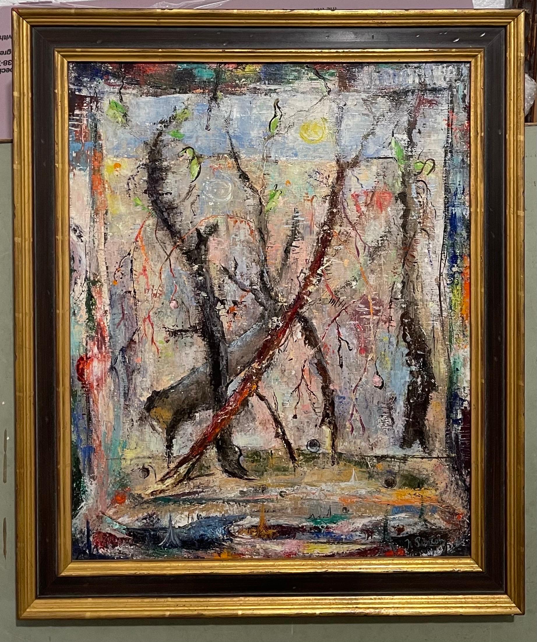 Nell Sinton Abstract Expressionist Landscape San Francisco California Modernist For Sale 6
