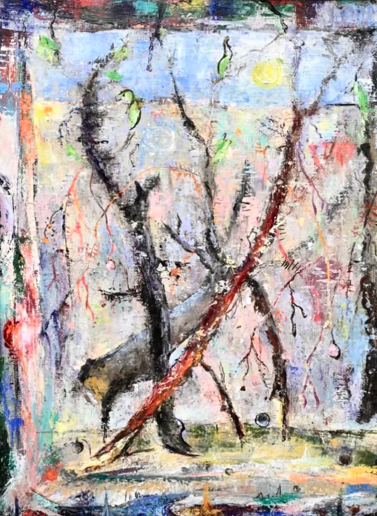 Nell Sinton Abstract Expressionist Landscape San Francisco California Modernist For Sale 1