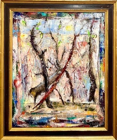 Nell Sinton Abstract Expressionist Landscape San Francisco California Modernist