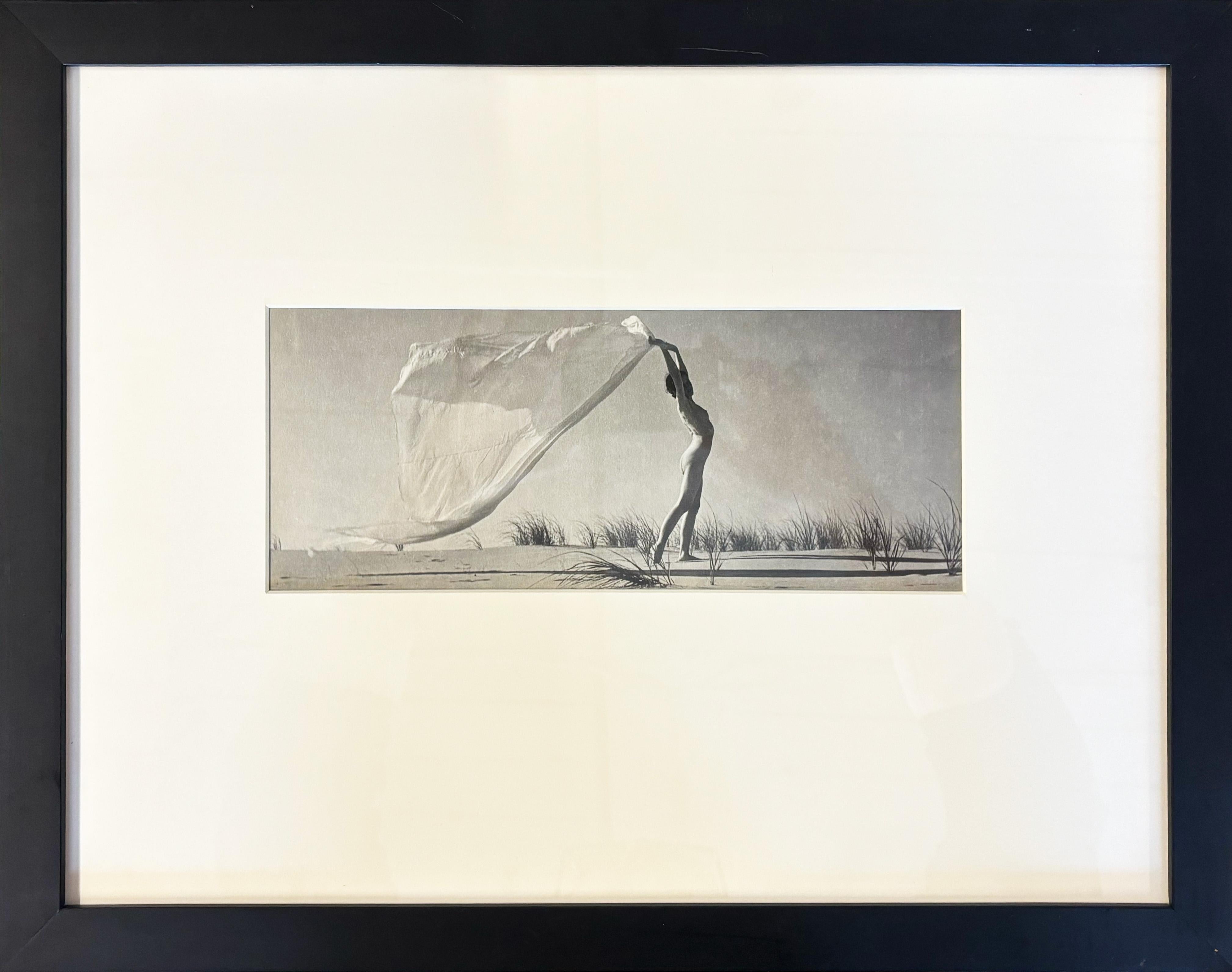 Decorative Frieze of Nude at Beach