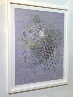 Animal Vegetable Mineral - Contemporary Abstract Pattern Crushed Opal Aqua, 2021