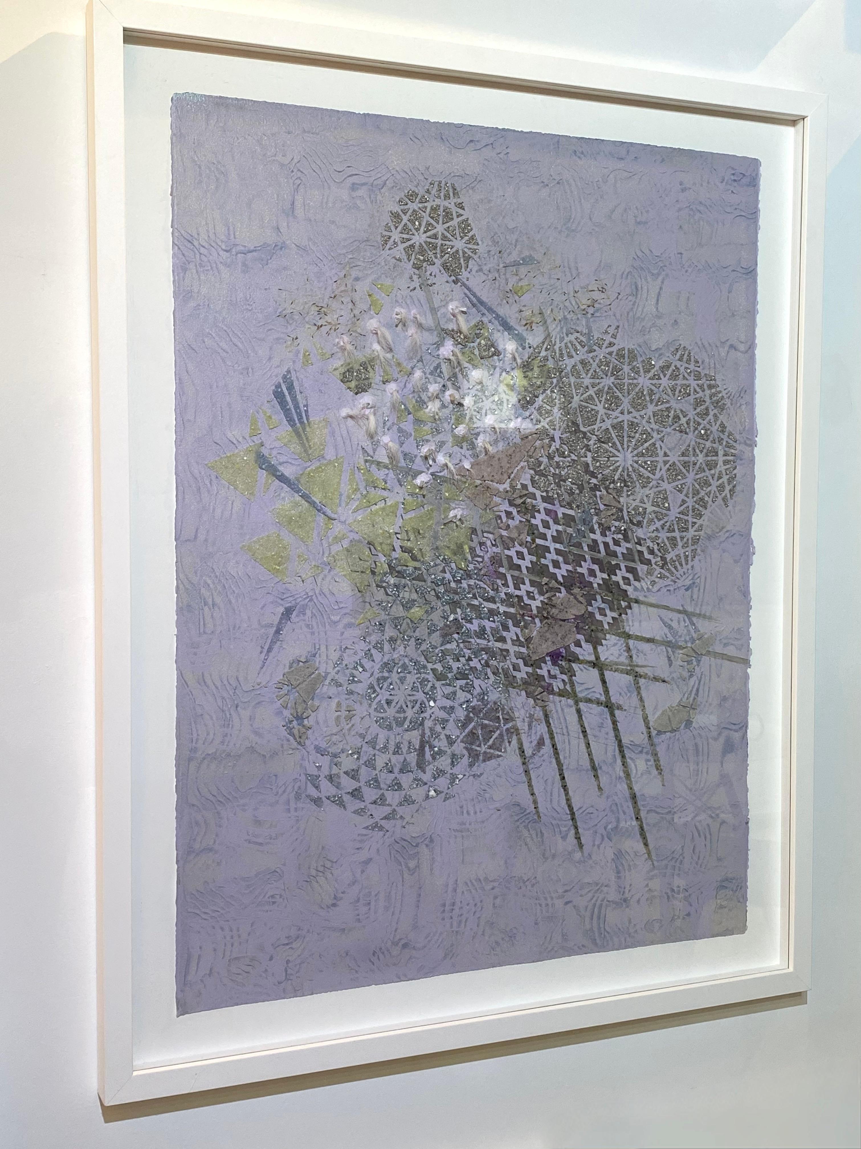Animale Vegetale Minerale - Media mista astratta contemporanea Opale, 2021 - Mixed Media Art Contemporaneo di Eleanor White