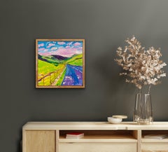 Eleanor Woolley, Lake District Drive, Landscape art, Figurative art, 2022