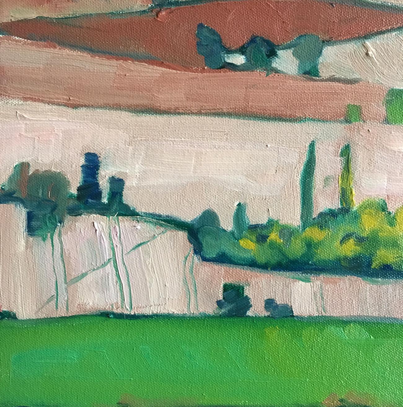 From the Tyndale Monument. Original Contemporary Oil Painting, Gloucestershire For Sale 8