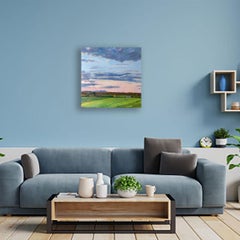 Malvern Sunset by Eleanor Woolley, Contemporary art, Original painting