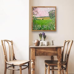 Towards Stow by Eleanor Woolley, Contemporary art, Impressionist painting
