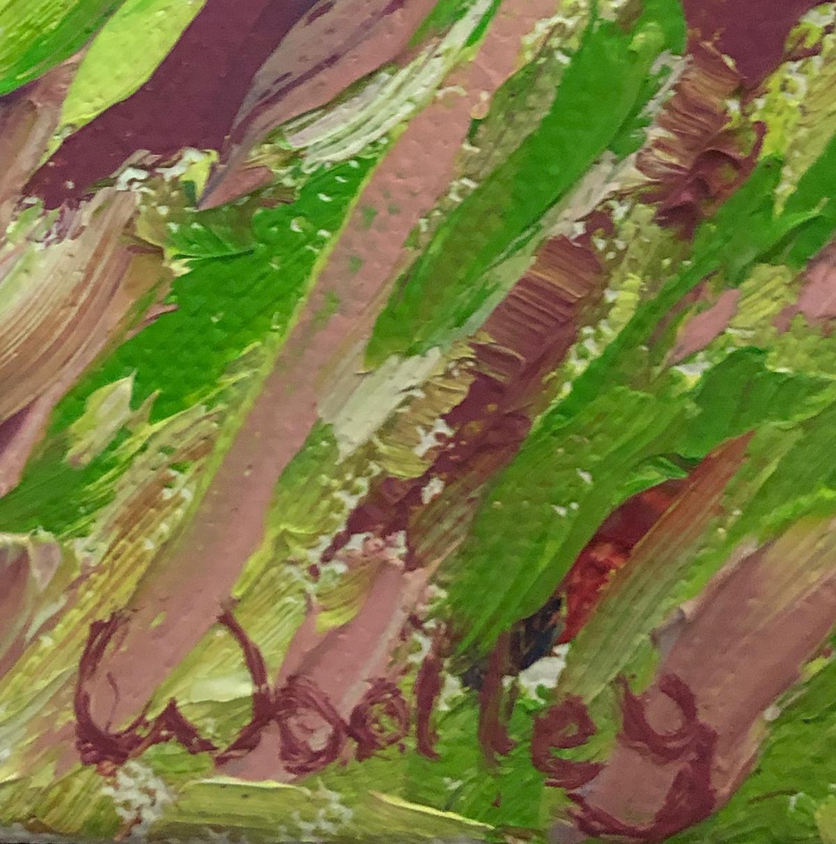Campi di Deddington - Landscape Painting Marrone di Eleanor Woolley