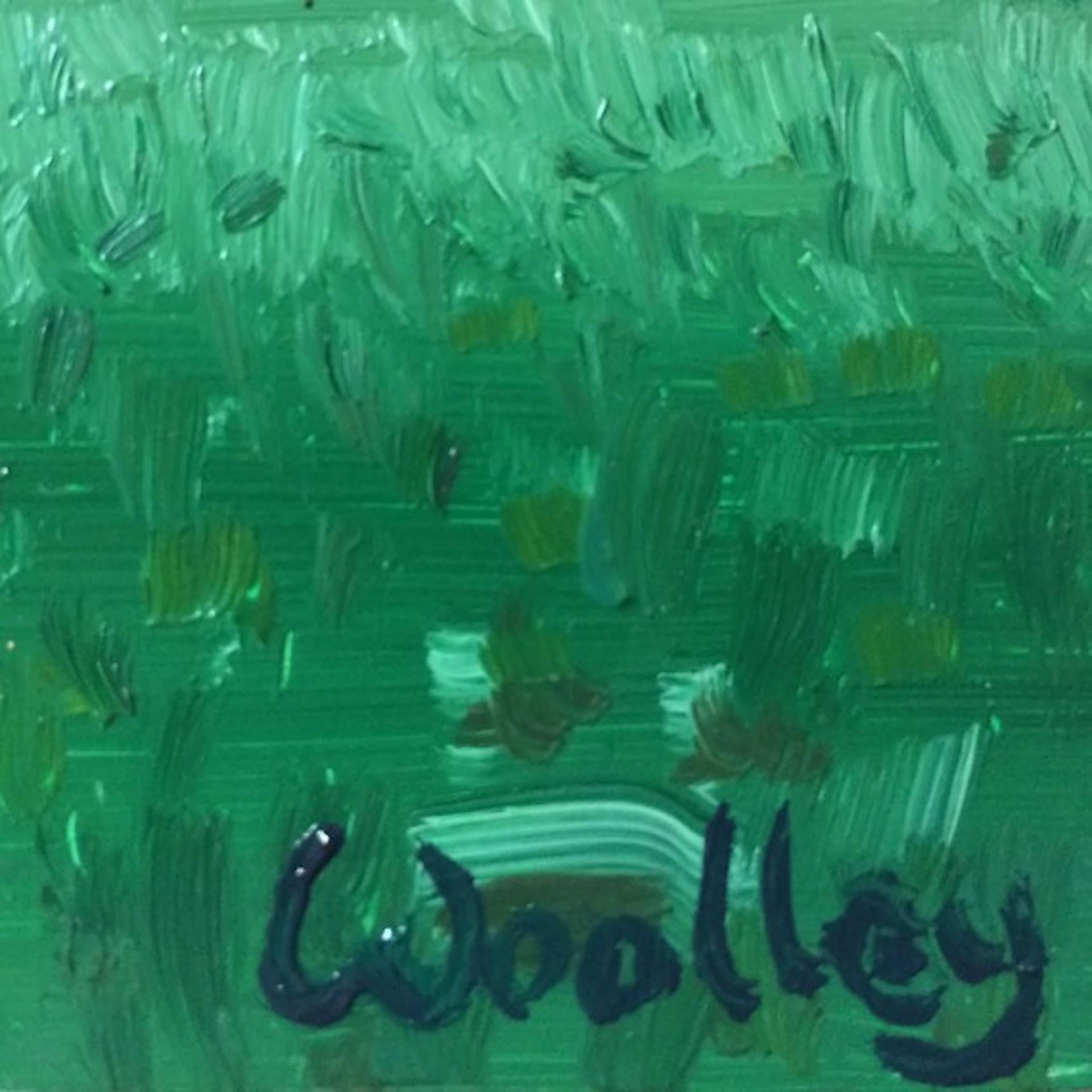 Eleanor Woolley, From the Rollrights, Original Cotswold Landscape Painting For Sale 3
