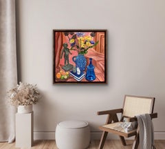 Eleanor Woolley, Stillleben mit Eulen, Stillleben im impressionistischen Stil