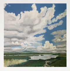 Eleanor Woolley, The Kingfisher Hide 3, Original Landscape Art, Affordable Art