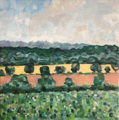 Eleanor Woolley, Vista dalla Rollright dei Cavalieri Sussurranti, Paesaggio originale