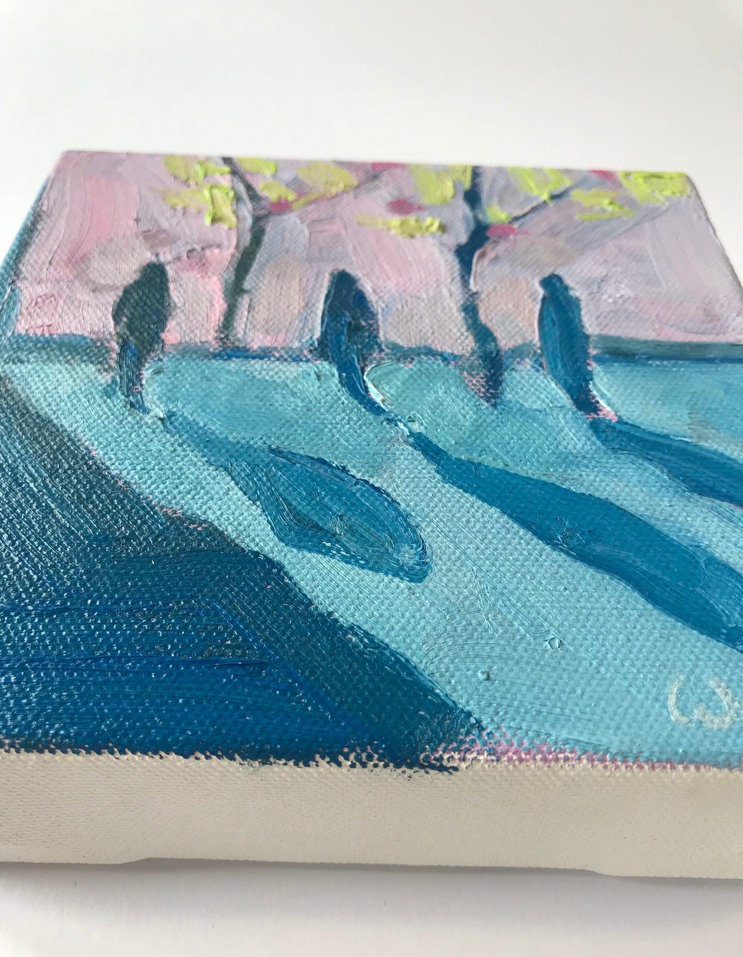 Eleanor Woolley
Winter Shadows 13
Original Landscape Painting
Oil Paint on Canvas
Board Size: H 15cm x W 15cm x D 4cm
Sold Unframed
Ready to Hang
Please note that insitu images are purely an indication of how a piece may look.

Winter shadows 13 is