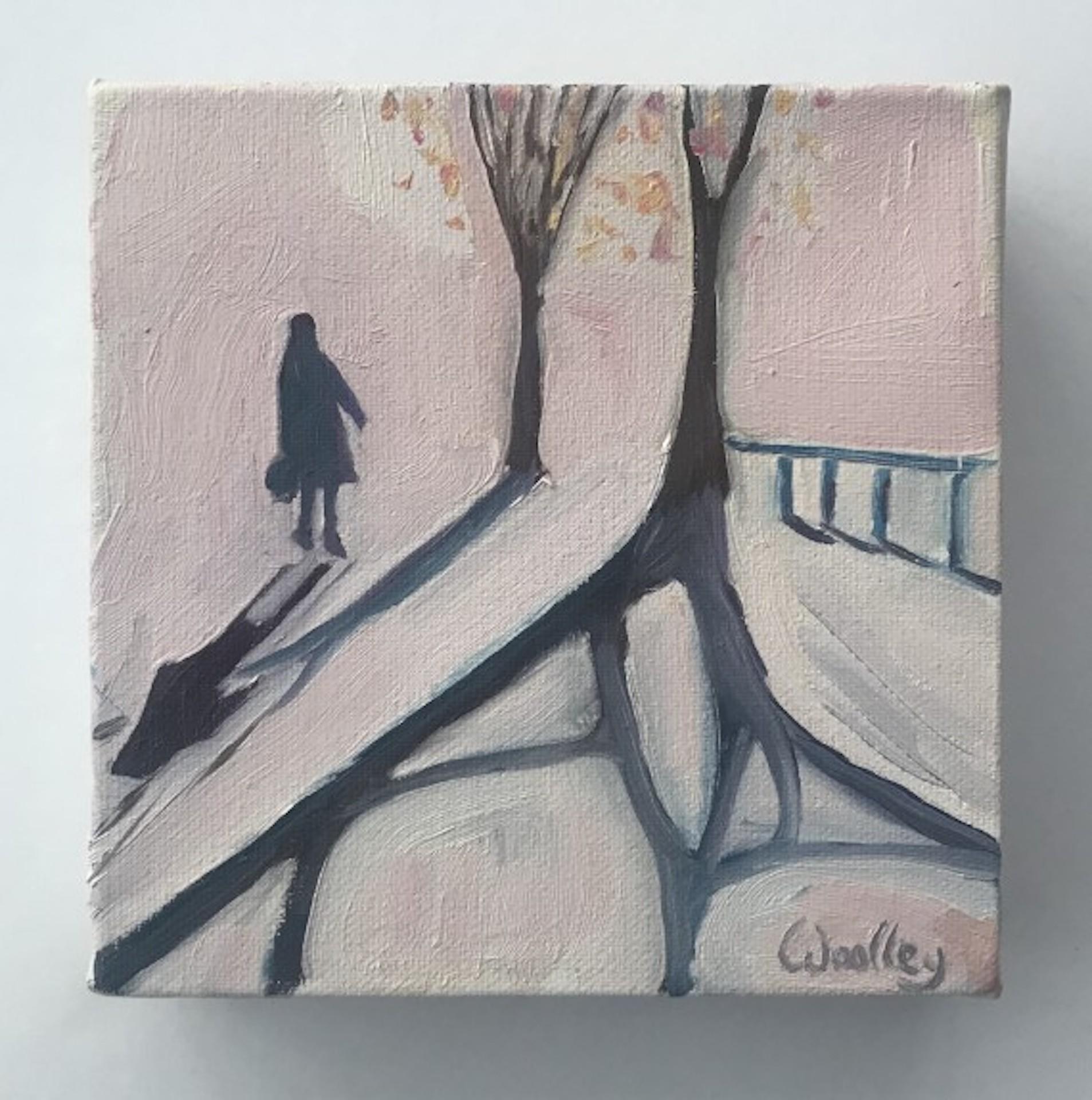 Eleanor Woolley, Ombres d'hiver 16, Art abordable, Art contemporain en vente 1