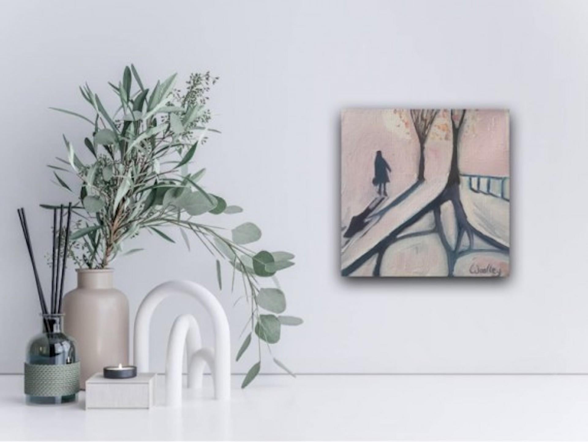 Eleanor Woolley, Ombres d'hiver 16, Art abordable, Art contemporain en vente 5