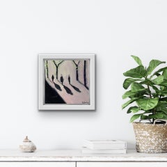 Eleanor Woolley, Winter Shadows 23, Original Impressionist Painting, Art Online