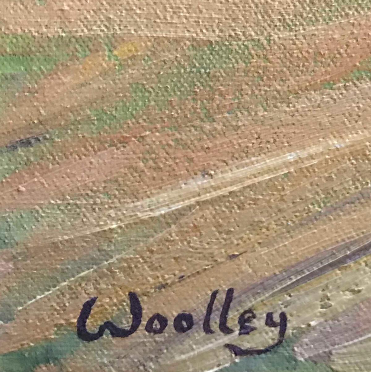 De Goodrich, Peinture originale, Paysage, Champ, Nature en vente 2
