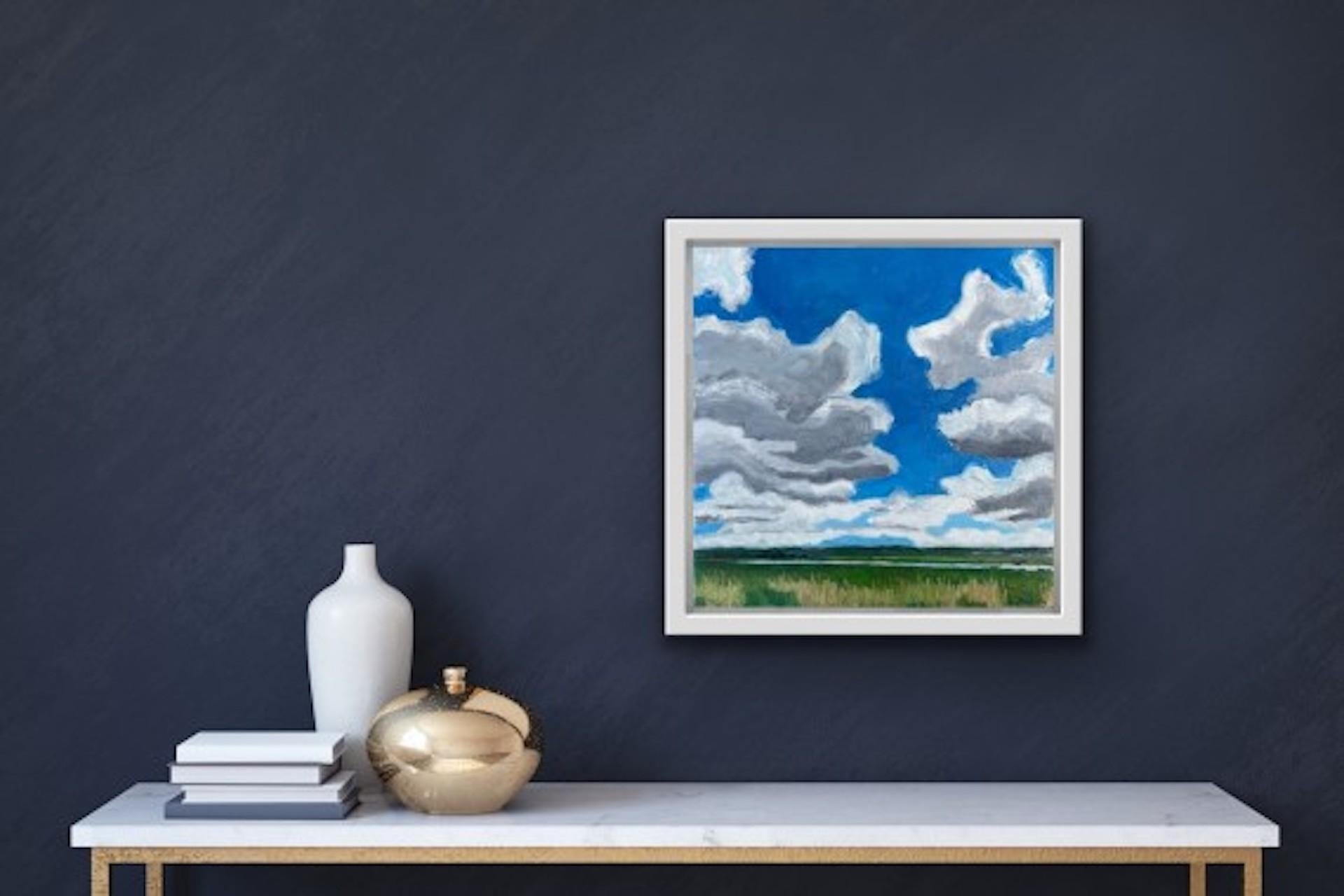 Kingfisher Hide 5, Eleanor Woolley, Pittura originale, Arte accessibile in vendita 8