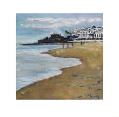 La Cala Beach 2, Spain, Original painting, Landscape, Seascape, Beach