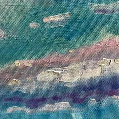 La Cala Beach, Spain, Original painting, Landscape, Seascape, Beach