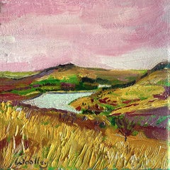 Mayhill Landscape & The Pennine Way, Set of 2, Diptych, original, landscape