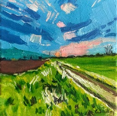 Mayhill Landscape & The Pennine Way, Set of 2, Diptych, original, landscape