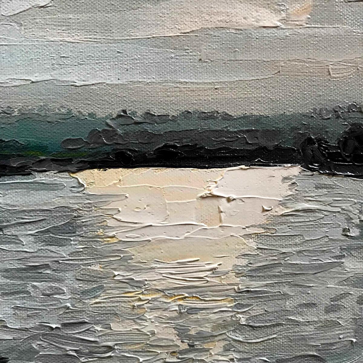 Newnham on Severn, pintura original, contemporáneo, paisaje en venta 2