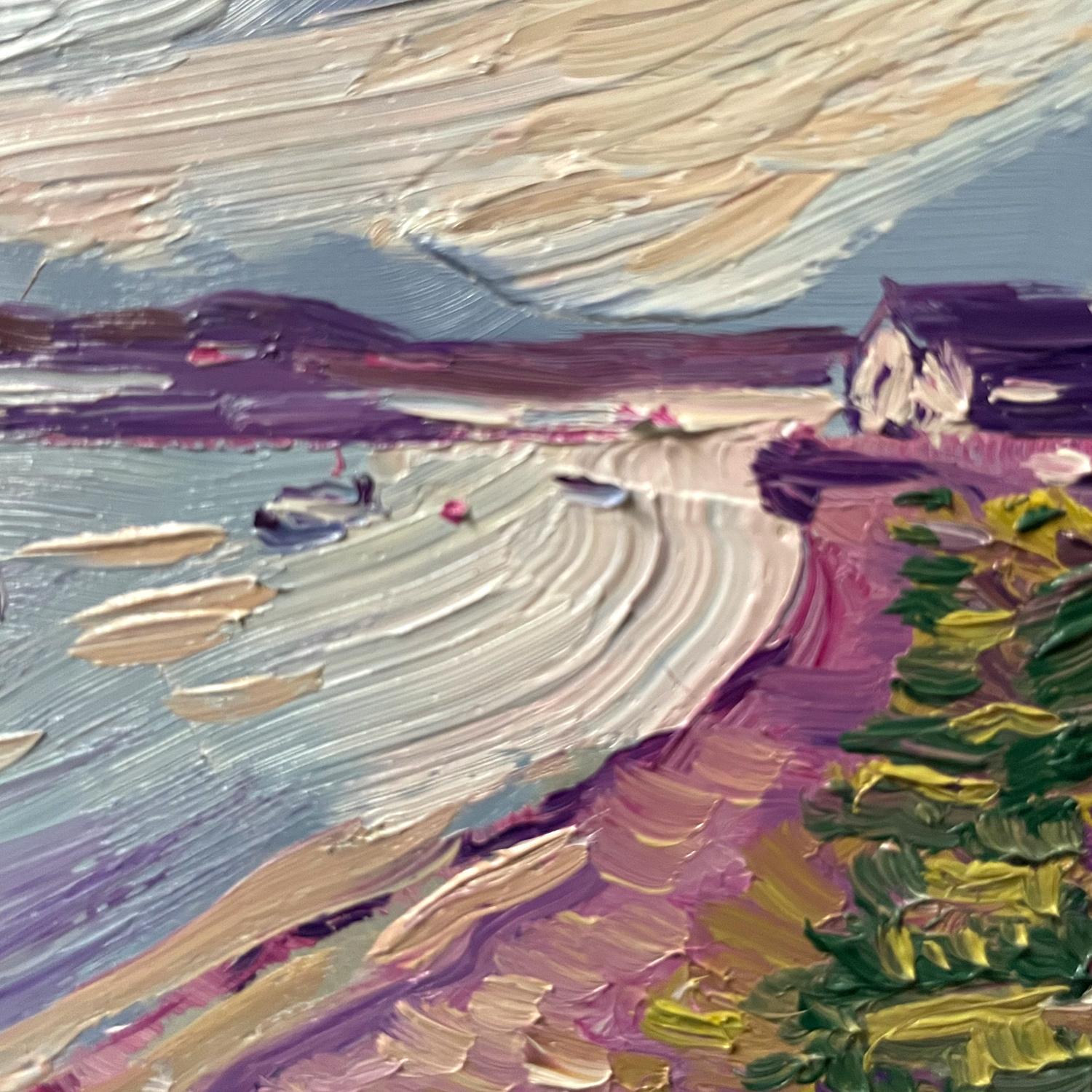 Newport Boats, Original painting, Landscape, Boats, Sea For Sale 1