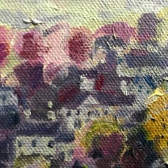 Painswick, Original painting, Landscape, Nature, Cityscape