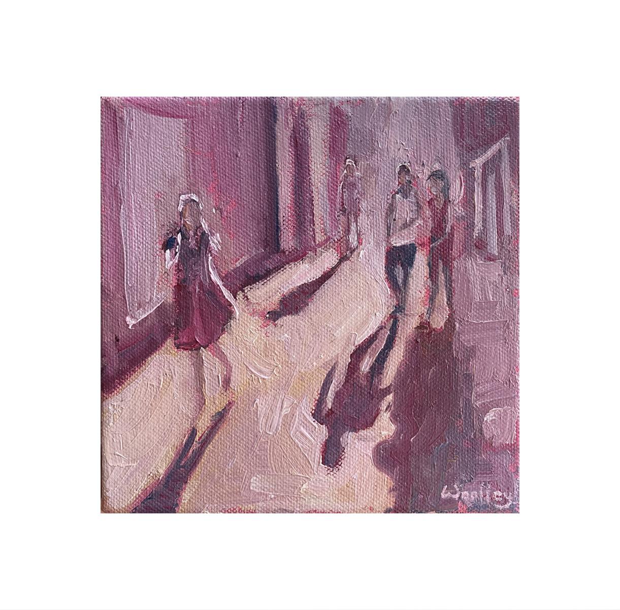 Spanish Shadows - Original, Contemporáneo, Paisaje urbano en venta 1
