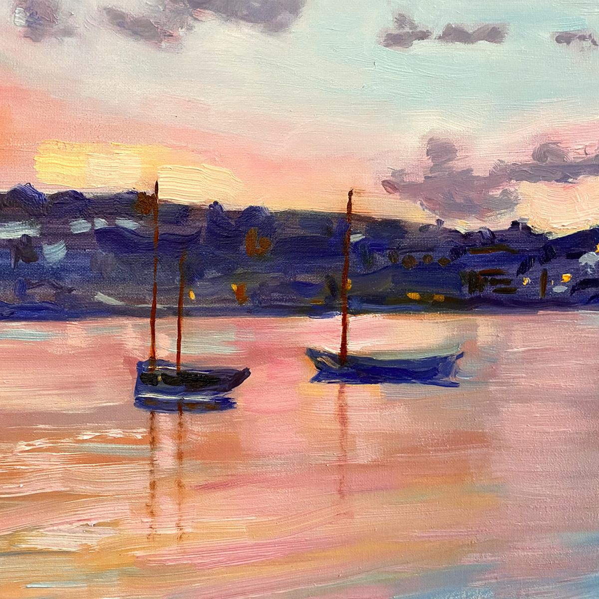 St Ives Harbour, Original, Landscape, contemporary For Sale 6